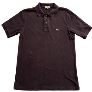 Burberry Dark Brown Polo Shirt